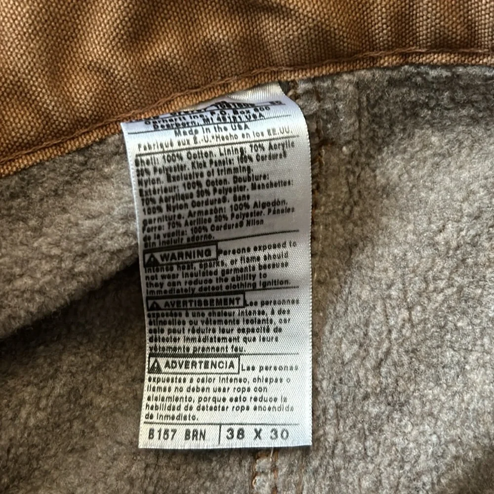 Vintage Carhartt, work pants - Picture 2 of 3